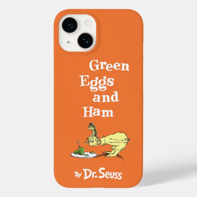 Coques Case-Mate iPhone Dr Seuss | Oeufs verts et jambon (Verso)
