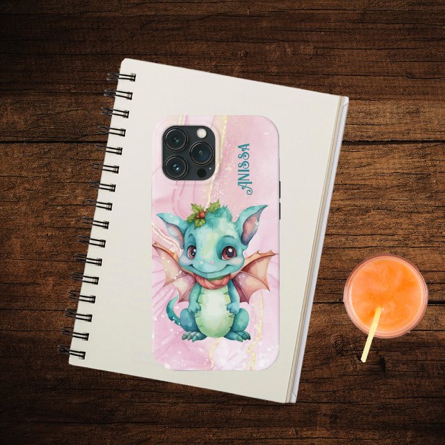 Coques Case-Mate iPhone Dragon aquarelle adorable (Créateur téléchargé)