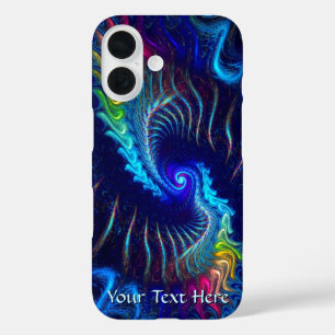 Coque Pour iPhone 16 Dragon arc-en-ciel