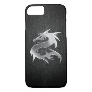 Etui iPhone Case-Mate Dragon argenté