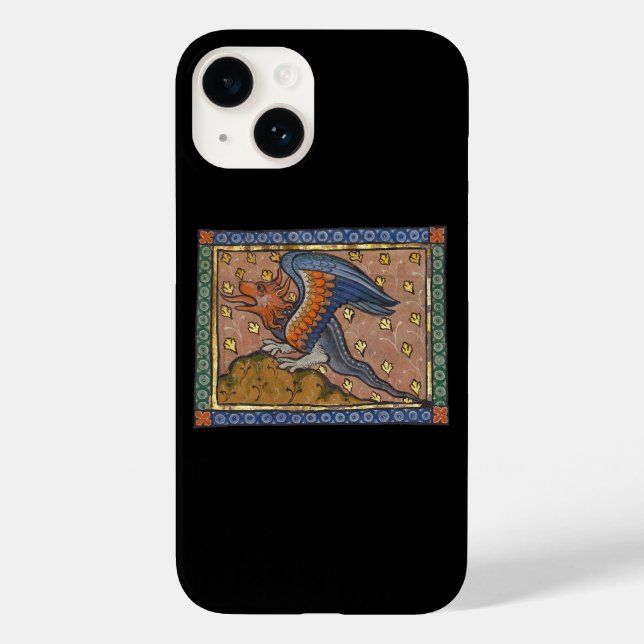 Coques Case-Mate iPhone Dragon Bestiaire Médiéval c. 1270 (Verso)