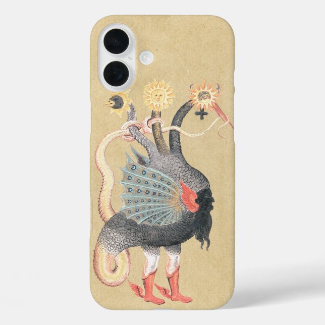 Coques Case-Mate iPhone Dragon d'alchimie médiévale (Verso)