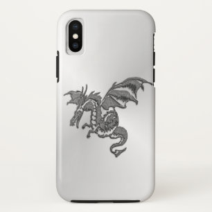 Case-Mate iPhone Case Dragon d'argent