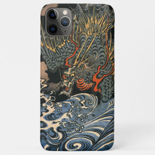 Case-Mate iPhone Case Dragon en mer Art japonais