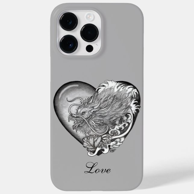 Coques Case-Mate iPhone Dragon Heart (Verso)