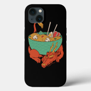 Case-Mate iPhone Case Dragon Japonais Dormir Avec Ramen Bowl Ramen Noo