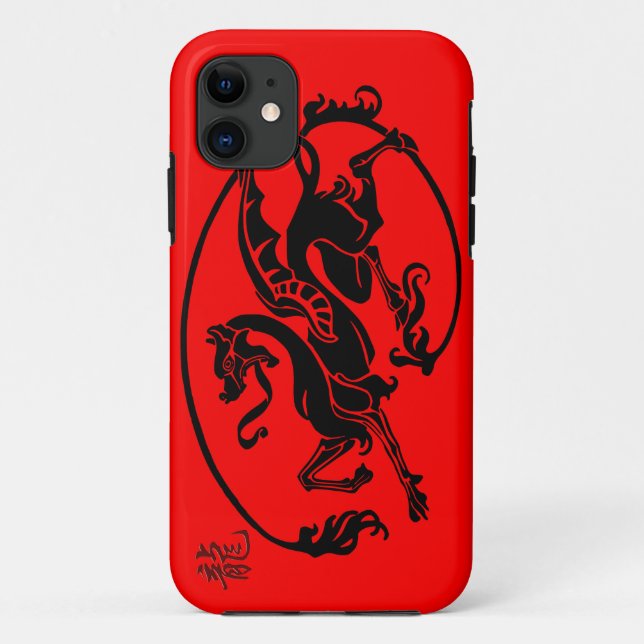 Coques Case-Mate iPhone Dragon mythique, Année du Dragon Design (Dos)