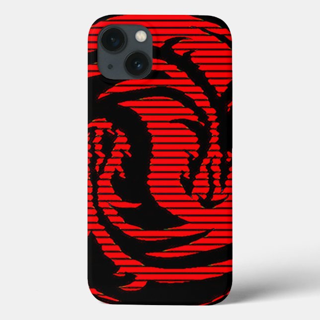 Coques Case-Mate iPhone Dragon rouge (Verso)