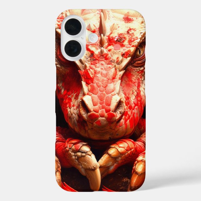 Coques Case-Mate iPhone Dragon rouge (Verso)