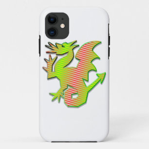 Coque iPhone 11 Dragon stylisé