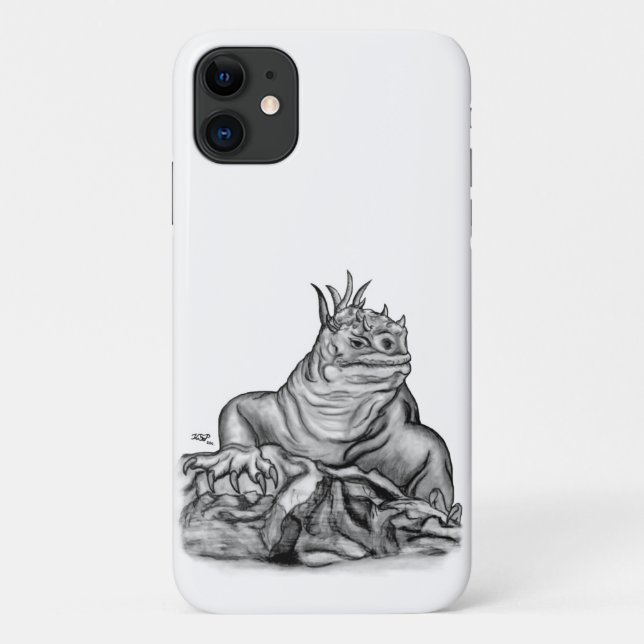 Coques Case-Mate iPhone Dragon sur le rocher (Dos)