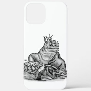 Coque iPhone 12 Pro Max Dragon sur le rocher