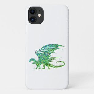 Case-Mate iPhone Case Dragon vert de mosaïque Extraordinaire