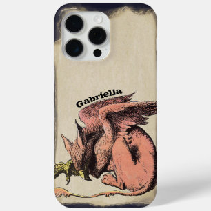 Coque iPhone 15 Pro Max Dragon Vintage Alice In Wonderland iPhone