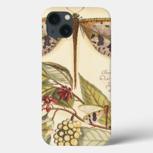 iPhone 13 Case Dragonflies with Leaves and Fruit