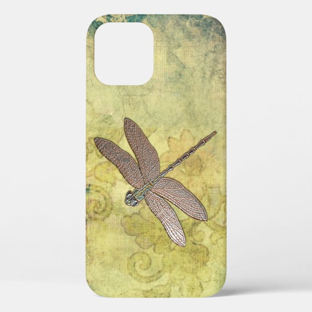 Coques Case-Mate iPhone Dragonfly de bronze (Verso)