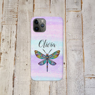 Case-Mate iPhone Case Dragonfly en verre coloré ailes