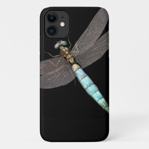 Case-Mate iPhone Case Dragonfly numérique gros plan sur noir