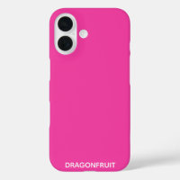 Dragonfruit pink color