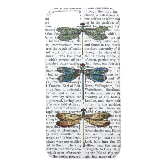 Coques Case-Mate iPhone Dragonlies Imprimer 2 (Dos)