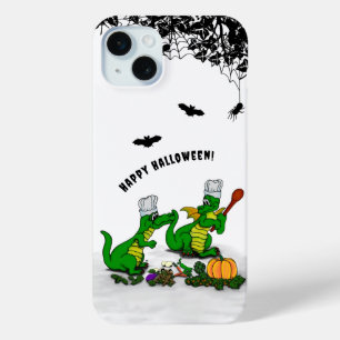Coque iPhone 15 Mini Dragons - Joyeux Halloween ! Aujourd'hui je vais c