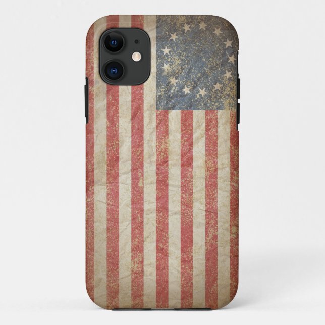 Coques Case-Mate iPhone Drapeau 1776 des USA (Dos)