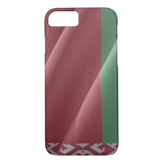 Coques Case-Mate iPhone Drapeau agitant le Belarus - (Dos)