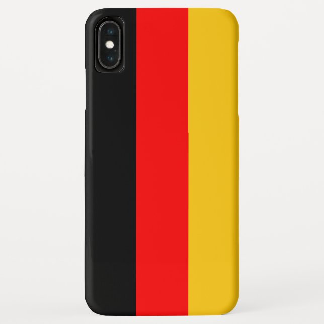 Coques Case-Mate iPhone Drapeau Allemagne Deutschland Flagge (Dos)