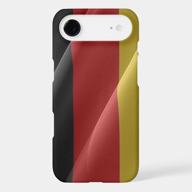 Coques Case-Mate iPhone drapeau allemand - (Verso)