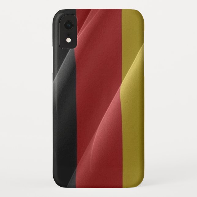 Coques Case-Mate iPhone drapeau allemand - (Dos)