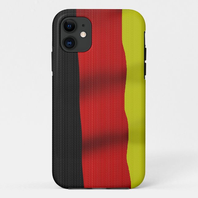 Coques Case-Mate iPhone Drapeau allemand de l'Allemagne Patriotic Phone Ca (Dos)