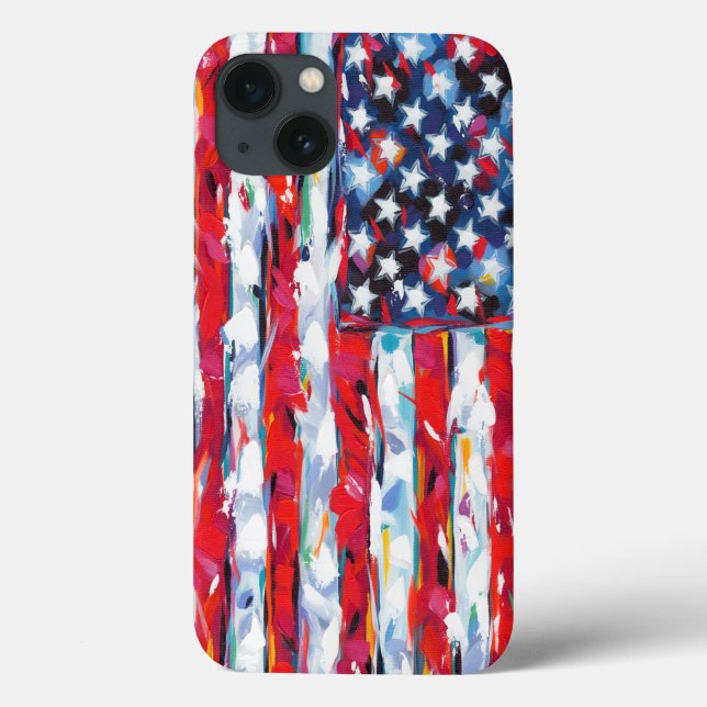 Coques Case-Mate iPhone Drapeau américain (Verso)