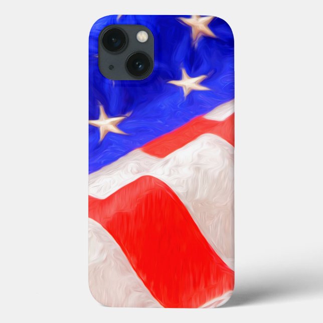 Coques Case-Mate iPhone Drapeau américain (Verso)