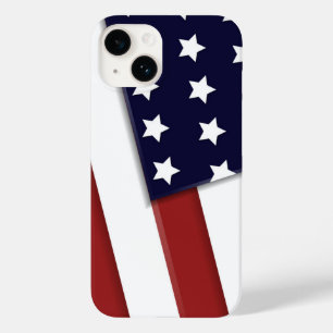 Coque Pour iPhone 14 Drapeau américain