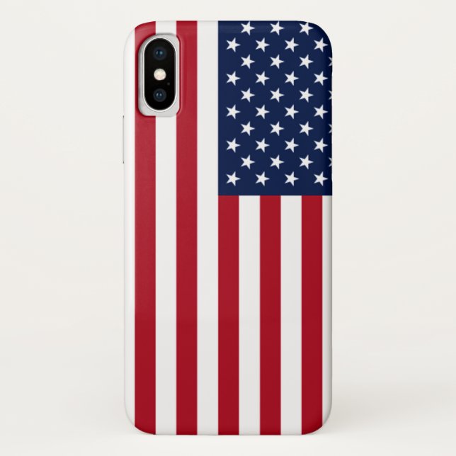 Coques Case-Mate iPhone Drapeau américain (Dos)