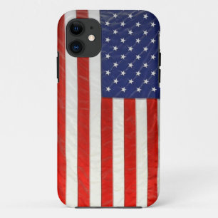 Coque iPhone 11 Drapeau américain
