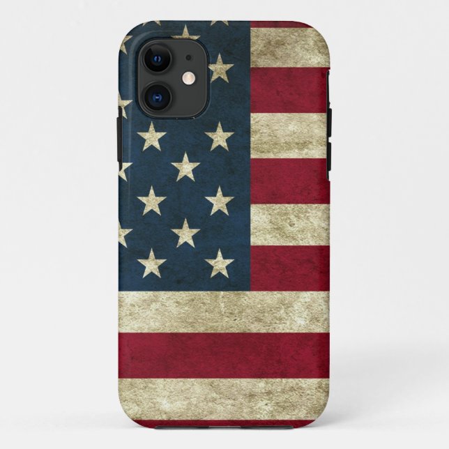 Coques Case-Mate iPhone Drapeau américain (Dos)