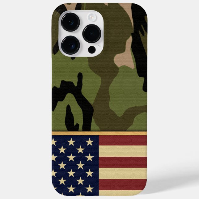 Coques Case-Mate iPhone Drapeau américain (Verso)