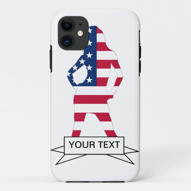 Coques Case-Mate iPhone Drapeau américain (Dos)