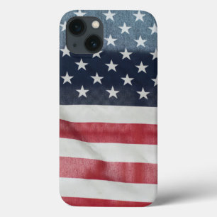 Etui iPhone 13 Drapeau américain chez le comté de Sussex juste