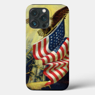 Etui iPhone Case-Mate Drapeau américain d'aigle patriotique vintage