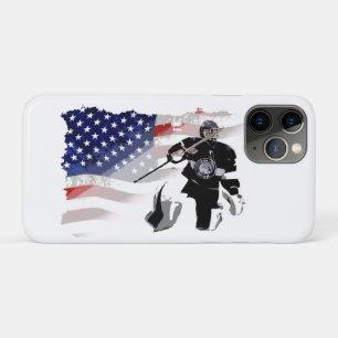 Case-Mate iPhone Case Drapeau américain de hockey