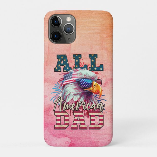 Coques Case-Mate iPhone Drapeau américain de tous les 4 juillet américains (Dos)