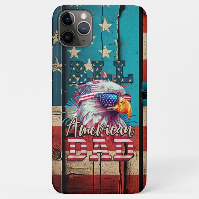 Coques Case-Mate iPhone Drapeau américain de tous les 4 juillet américains (Dos)