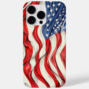 Coque Pour Pour iPhone 14 Pro Max Drapeau américain des États-Unis