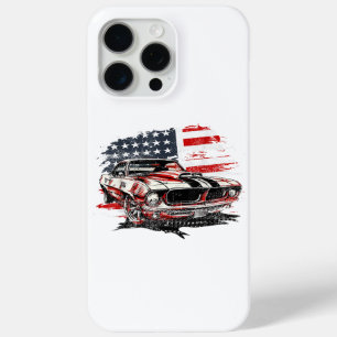 Coque iPhone 15 Pro Max Drapeau Américain Patriotique
