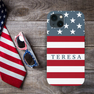 Case-Mate iPhone Case Drapeau américain patriotique Étoiles et rayures p