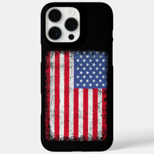 Coques iPhone 16 Pro Max Drapeau américain patriotique USA pour hommes femm