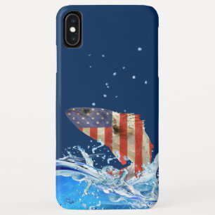 Case-Mate iPhone Case Drapeau américain sautant hors de l'eau