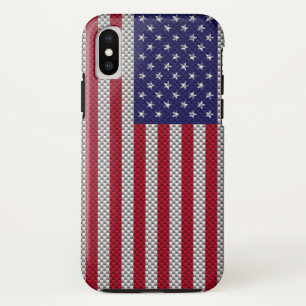 Etui iPhone Case-Mate Drapeau américain sur l'impression de déco en fibr